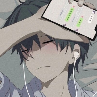 高冷伤感风动漫男生头像