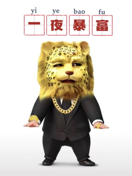 火遍全网的金钱豹头像来了,保你年有还富