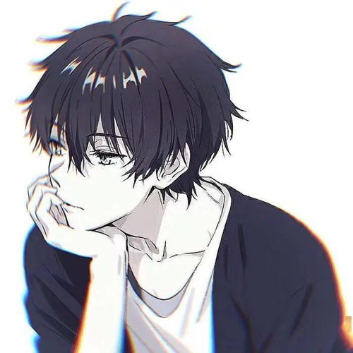 动漫男含眼镜男