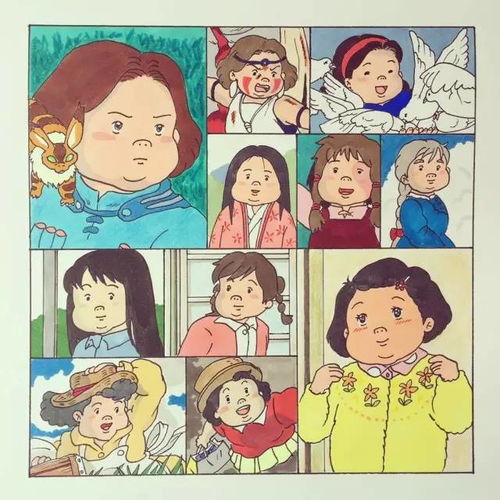 小君推荐吃太肥会被杀掉当吉卜力的动画主角都变成大胖子