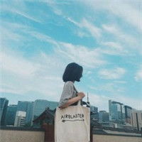 你给我的岁月静好意境唯美气质美女侧面头像