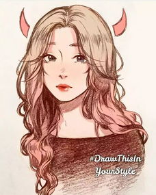 哇哦一波素描动漫美女强势来袭,这个画风给满分