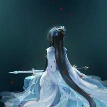 唯美古风女生动漫头像