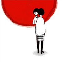 qq头像欧美卡通我只想有一个陪伴我至死方休的人