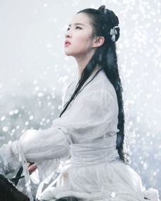 以仙气出名的刘亦菲,换上动漫中的姬发后,从小龙女变成了阎魔爱