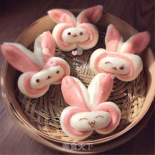 卡通兔子馒头的做法卡通兔子馒头怎么做心美食的菜谱