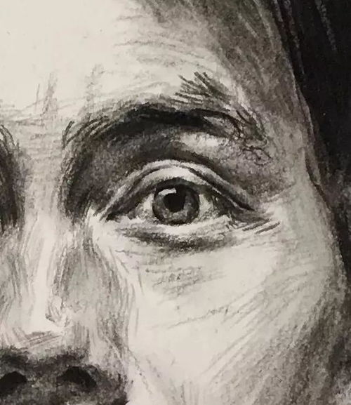 素描教程教你画一个长发沧桑男青年
