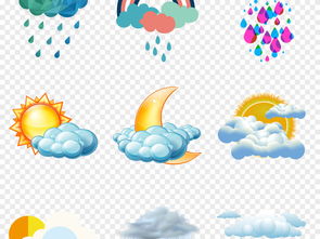 50款卡通天气下雨太阳多云预报png透明背景免扣素材图片模板下载5.81mb其他大全生活工作