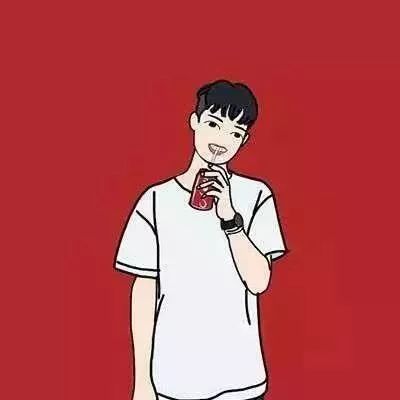 新年红色系合集情侣头像,男头女头,文字头像,复古头像,动漫头像