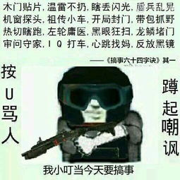 彩虹六号搞笑表情包送审