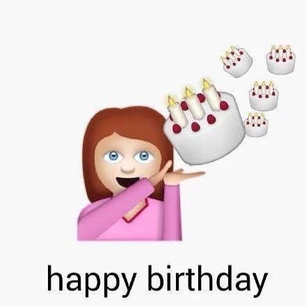 有没有祝朋友生日快乐的一套表情包