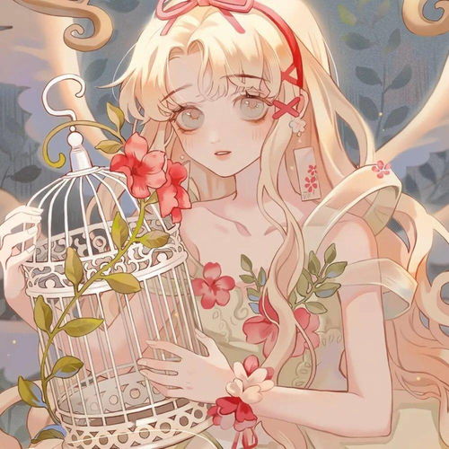 梦幻般高清动漫女生头像