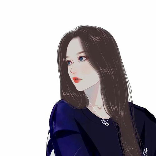 专属自己的手绘漫画头像,喵喵闺蜜头像情侣头像