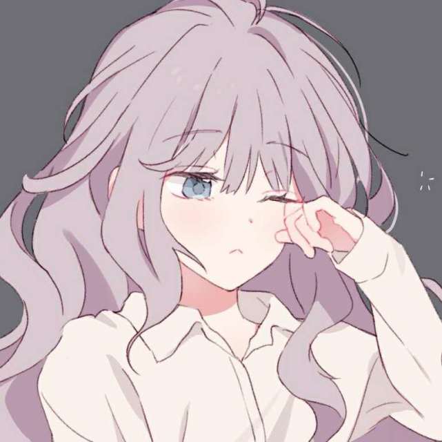 甜美动漫女生头像相遇恰似柳暗花明,如梦初醒是皆是你