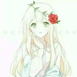 可爱卡通女的头像萝莉黑白