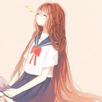 动漫女生忧郁头像微信头像图片大全