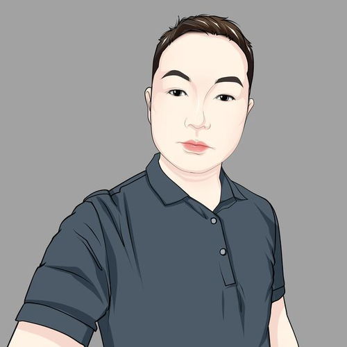 换个新头像换个风格吧,适合中年大叔的简约风真人手绘漫画头像