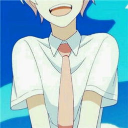 二次元动漫插图男头