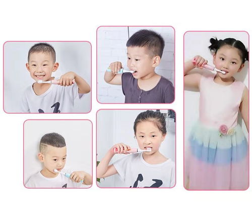 儿童电动牙刷12345612岁小孩宝宝非充电式软毛防水卡通牙刷
