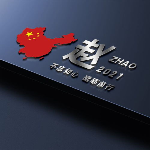15张爱国3d立体姓氏头像,全是精品,爱我中华,扬我国威