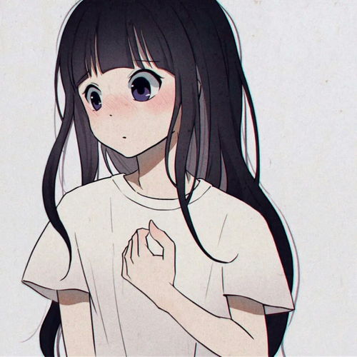 情头一男一女超甜动漫