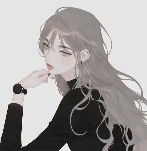 女生高清动漫ins头像高冷系黑暗系丧系酷的霸气超拽冷酷图片