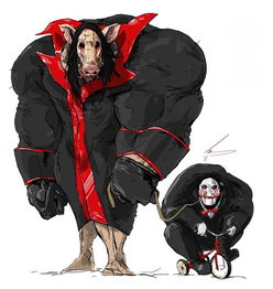 国外插画师给动漫角色加上麒麟臂很粗很大很强悍