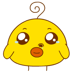 小心鸡微信表情包设计