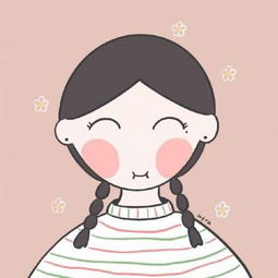 粉色系列女生动漫头像可爱少女心