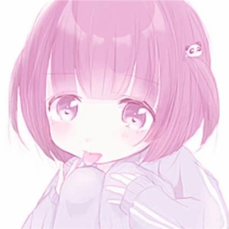 淑女头像小清新卡通女头