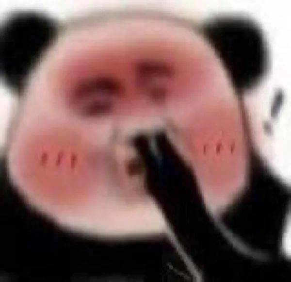 搞笑沙雕熊猫头表情包