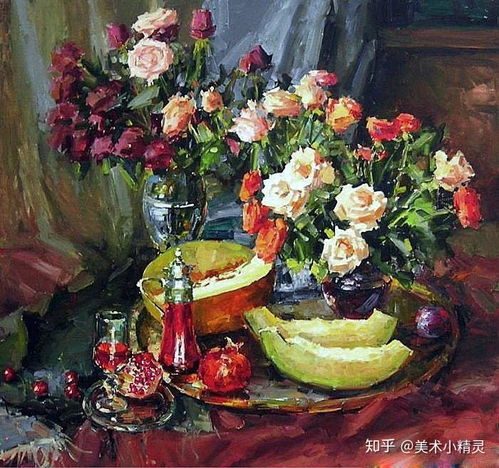 哇呜,这笔触这色彩,也太美了吧来自乌克兰zyuzkova.natalia的绘画作品