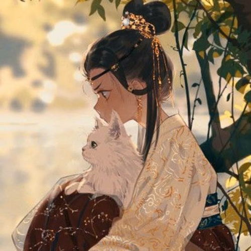 中秋节就要换上古风情侣动漫头像