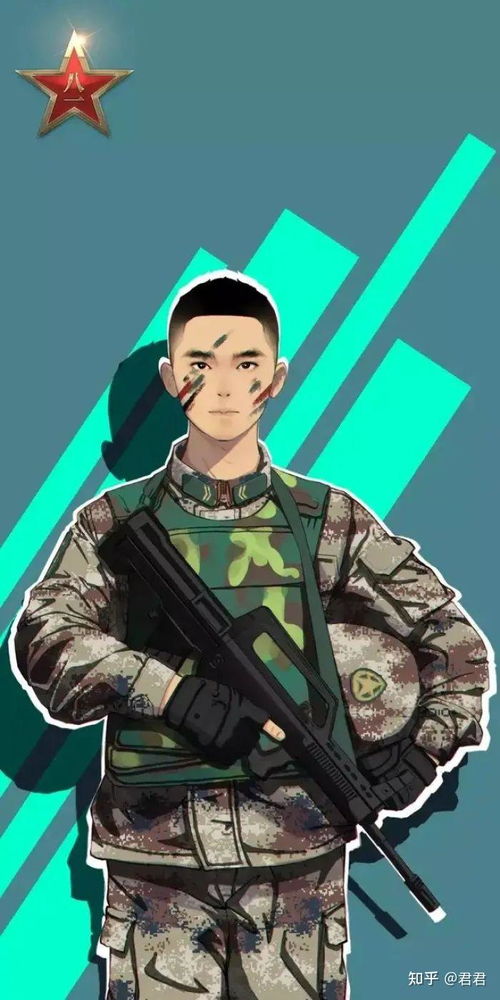 兵哥哥壁纸中国帅气军人漫画壁纸女兵壁纸军人漫画壁纸霸气精选超高清手机壁纸兵哥哥高清壁纸高清壁纸
