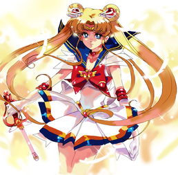 美少女水手月亮插图艺术作品欣赏