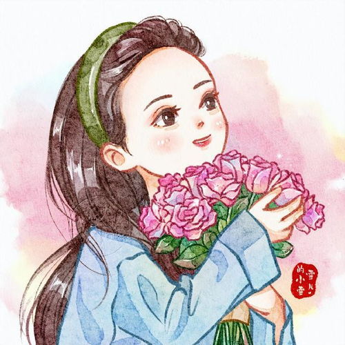 听说用刘亦菲捧花头像会有好运哦