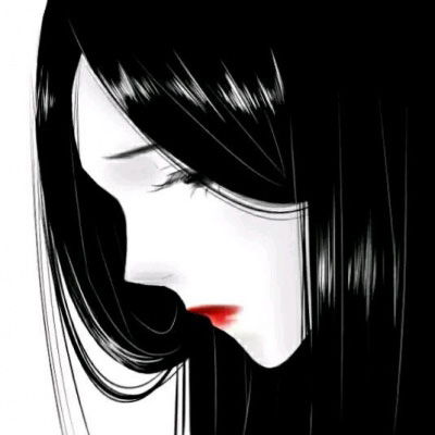 微信头像女动漫霸气时尚卡通微丧头像女