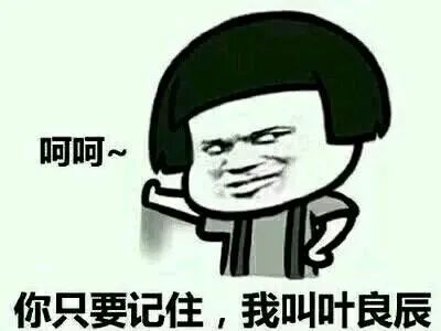 叶良辰搞笑斗图表情包