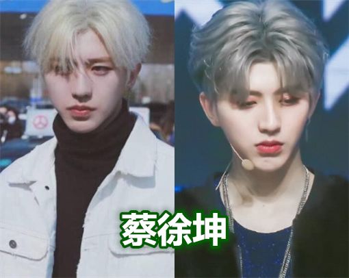 同是染上银发造型,薛之谦沧桑似大叔,蔡徐坤却美成了动漫美少年