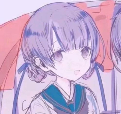 紫色的头像情头