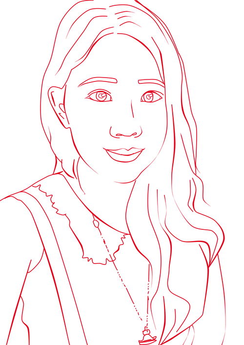 线描头像可接活
