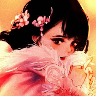 卡通美女头像 唯美古风