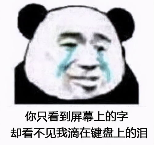 熊猫头表情包小哥哥,听到没,你要以爱我为荣,绿我为耻,