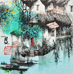 江南风景水墨画图片图片素材免费下载格式jpg大小998x1000像素图片编号26014090千图网
