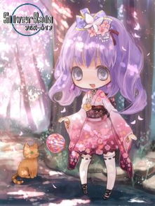 动漫人物呆萌美少女大全
