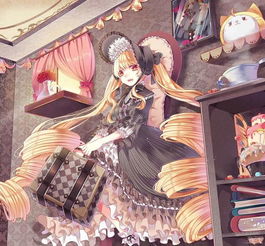 青涩美少女的别样诱惑洛丽塔风格动漫美图欣赏