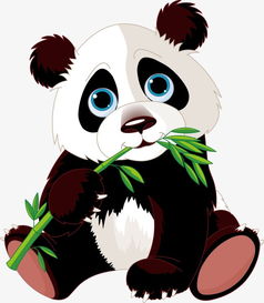 熊猫头像可爱卡通图片