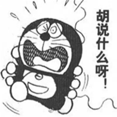 手绘版哆啦a梦可爱又幽默的表情包