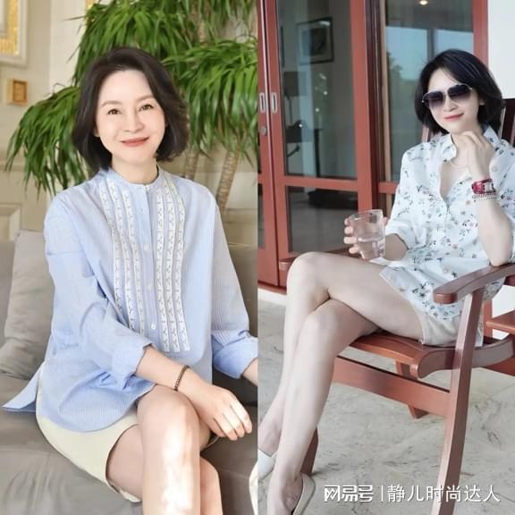 一看就很优雅的五六十岁女人,穿衣有什么特征看这些就够了