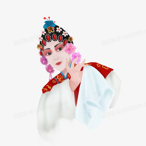 戏曲花旦脸谱半身像png图片素材免费下载psd格式25002500像素熊猫办公